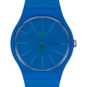 Ρολόι Swatch So29N700 (41mm) Καουτσούκ Λουράκι Μπλε
