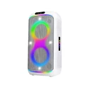 Akai Sonic X10 Portable Party Speaker 75W Bluetooth 5.3 TWS Wireless Microphone (White)