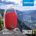 Φορητό Ηχείο Bluetooth Sonic Gear BT5.3 Wireless With FM RED