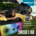 Karaoke Bluetooth Sonic Gear BT5.3 RGB Wireless With FM SONICGO 3