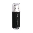 USB Flash 64GB Silicon Power Ultima II-I, USB 2.0, μαύρο