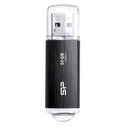 USB Flash 64GB Silicon Power B02, USB 3.2 Gen1, μαύρο