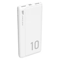 Power Bank Silicon Power GP15, 10000mAh, 2x USB output, 2.1A, λευκό