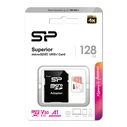 Κάρτα Μνήμης microSDXC 128GB Silicon Power Superior, C10 Uhs-I U3 A1 V30