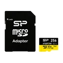 Κάρτα Μνήμης microSDXC Silicon Power Inspire, 256GB, UHS-I U3 A1 V30