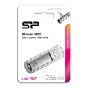 USB Flash 256GB Silicon Power Marvel M02, USB 3.2, Γκρι