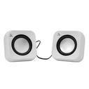 SBOX 2.0 Computer Speakers 2x2.2W White