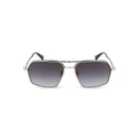 Police SPLL86-58302Y / SPLL86-302Y Men's Aviator Sunglasses - Metal Frame, Grey Lens (58/16/145 mm)