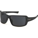 Police Unisex Sunglasses SPLN37M650I41 (65/14/115) Black Frame, Grey Lenses