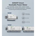 Ενδιάμεσος Διακόπτης Sonoff smart μονάδα παρακολούθησης ισχύος SPM-MAIN WiFi/Ethernet, 20A