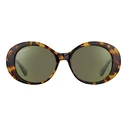 Serengeti Women's Sunglasses SS541005 (Bacall) - Brown Acetate Frame, Green Polarized Lenses - 55/17/140 mm