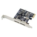 Controller PCIe Powertech σε 2x SATA ST51, ASM1061, low profile