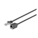 Microconnect U/UTP Cat6 Καλώδιο Δικτύου Ethernet 0.5 m Μαύρο