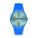 Ανδρικό Ρολόι Swatch Suon714 (41mm) Καουτσούκ Λουράκι Μπλε