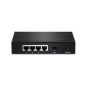 Network Switch 4-port Gbit 1 SFP Fanless Metal