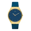 Ρολόι Unisex Swatch Syxg108 (38mm) Καουτσούκ Λουράκι Μπλε