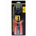 Πρέσα Ακροδεκτών Cablexpert MODULAR & CUTTING TOOL, RJ45/RJ12/RJ11