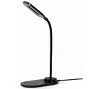 Φωτιστικό Γραφείου LED Gembird With Wireless Charger Black