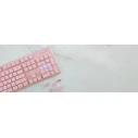 Gaming Πληκτρολόγιο White Shark Led Keyboard Gk-003441 Tachi Us Layout Pink