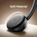 Usams SR01 Ασύρματα Bluetooth On Ear Ακουστικά με 40 ώρες Λειτουργίας Μαύρα