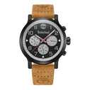 TIMBERLAND Pancher Men's Watch 46 mm Quartz Brown Leather Strap TDWGF0028902