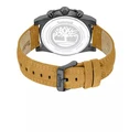 TIMBERLAND Men's Quartz Watch TDWGF2230406M 46mm - Brown Leather Strap, Blue Dial