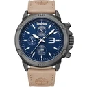 Ανδρικό Ρολόι Timberland Tdwgf9002902 (46 mm) Δερμάτινο Λουράκι Μπεζ