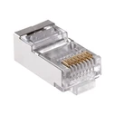 TEL RJ45 8P8C CAT6e Pass Through θωρακισμένο