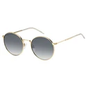 Tommy Hilfiger Women Sunglasses TH1586/S 0009O - Rose Gold Metal Frame, Grey Lenses, 52/19/140