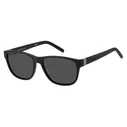 Tommy Hilfiger Men's Sunglasses TH-1871-S-003 (57/17/145) Black Frame - Grey Lens