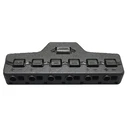 Splitter Block Tool-0095 Για Led Καλωδιοταινίες, 6-Port, Μαύρο