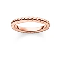 Γυναικείο Δαχτυλίδι Thomas Sabo Tr19784151244 από Ασήμι Pink Gold