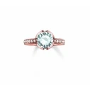 Γυναικείο Δαχτυλίδι Thomas Sabo 035-416-14-52 (52) από Ασήμι Pink Gold