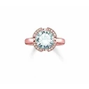 Γυναικείο Δαχτυλίδι Thomas Sabo 038-416-14-52 (52) από Ασήμι Silver, Rose Gold