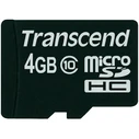 Κάρτα Μνήμης microSDHC Transcend 4GB Class 10