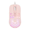 White Shark Tristan-2 RGB Gaming Mouse 7200 DPI - Pink