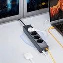 Tessan Πολύπριζο 4 Θέσεων με 2 USB-A, 2 USB-C, Διακόπτη και Καλώδιο 2m TS-PS03DE00