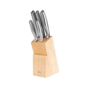 Teesa 5-piece Kitchen Knife Set with Stainless Steel Block (TSA0204)
