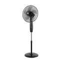 Teesa TSA8065 17"/44 cm Floor Fan 50W with Remote Control, Black