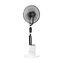 Teesa TSA8067 17"/43cm Floor Evaporative Air Cooler (White)