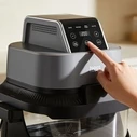 Teesa Glass Air Fryer 4L + 1.5L 1500W (TSA8090)
