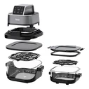 Teesa Glass Air Fryer 4L + 1.5L 1500W (TSA8090)