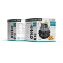 Teesa Glass Air Fryer 4L + 1.5L 1500W (TSA8090)