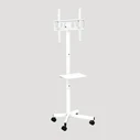 Βάση Τηλεόρασης Gembird Floor Tilt With Caster Wheels 32'-55' White