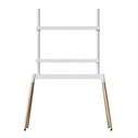 Βάση Τηλεόρασης Gembird Floor Stand 55'-86' White/Wood Max Vesa 600X400