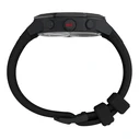 Timex Men's Analog Quartz Watch 44mm Black Stainless Steel Case Black Silicone Strap TW2V87200
