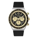 Timex Men's Analog Quartz Watch 42mm TW2W64300 - Black Leather Strap