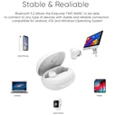 Bluetooth Handsfree Sonic Gear Earpump TWS 16 ANC White