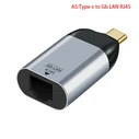 Αντάπτορας Δικτύου USB ATC Mini Type-C to Gigabit RJ45