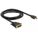 Καλώδιο DVI DeLOCK 85583 1.5 m DVI-D HDMI Type A (Standard) Black